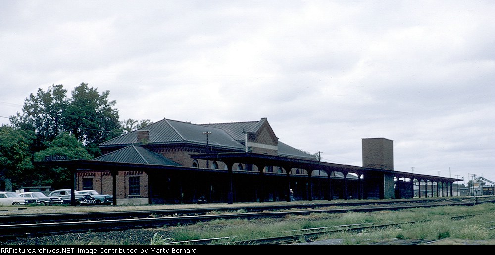 C&NW Clinton Iowa Depot